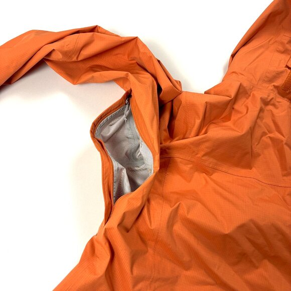 REI Womens 2.5 L Rain Jacket Orange Sz Large 2022 Coat Hiking Outdoor - Picture 6 of 7